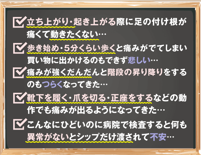 股関節悩み