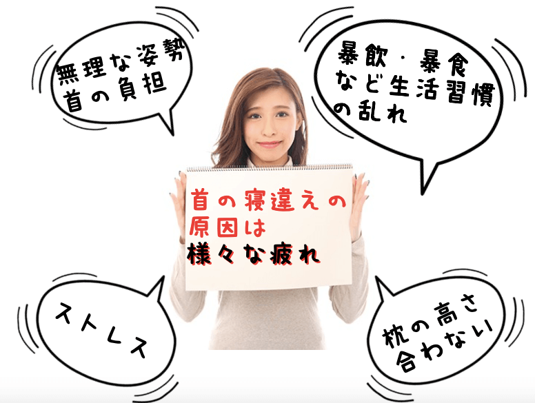 首寝違え原因 
