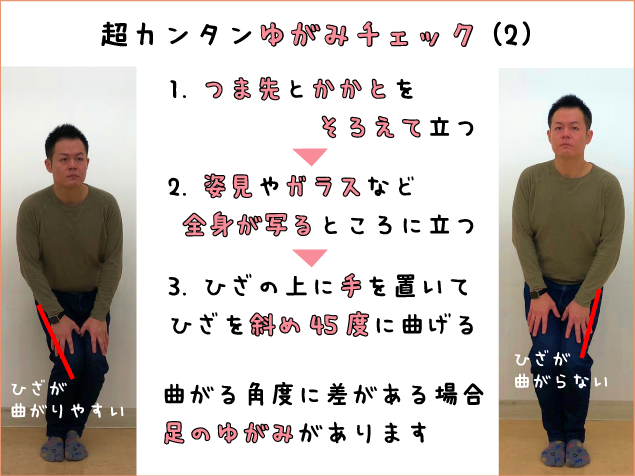 超カンタンゆがみチェック(2)