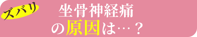 ズバリ坐骨神経痛の原因は…